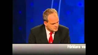 Johan Rheborg dyrkar satan  Parlamentet TV4 [upl. by Bonnette842]