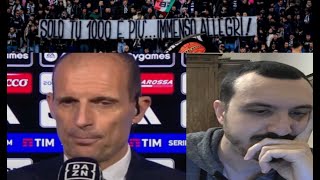 UNA FOLLIA quotGUADAGNATO 1 PUNTO SUL BOLOGNAquot💀 CONFERENZA ALLEGRI POST JUVEATALANTA [upl. by Ymled]