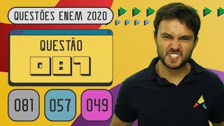 ENEM 2020  Política norteamericana  Questão 87 [upl. by Laspisa]