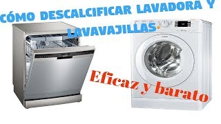 Desmintiendo quotel vaso de vinagrequot Cómo descalcificar lavadora y lavavajillas correctamente [upl. by Ecnaret]