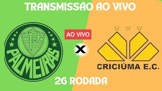 🔴AOVIVOquotTRANSMISSÃO AO VIVO PALMEIRAS E CRICIUMA quot palmeirasaovivo brasileirão2024 palmeiras [upl. by Ahsyek407]