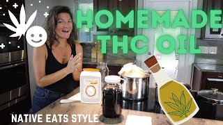 How To Make Homemade THC Oil Coconut Oil Infused With Flower [upl. by Glorianna]