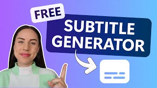 How to add subtitles to a video for FREE [upl. by Wearing]