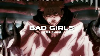 bad girls  mia edit audio [upl. by Roselani652]