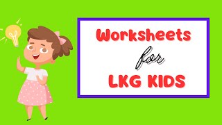 lkg class English worksheetABCD matchingkids educational video [upl. by Enoch341]