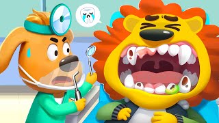 Dentist  I Have a Toothache  Good Habits  Kids Cartoon  Sheriff Labrador  BabyBus [upl. by Nilatak]