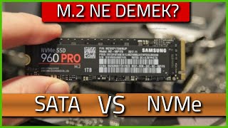 M2 Ne demek SATA ve NVMe arasında ki fark nedir [upl. by Alcine587]