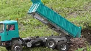 MAM 6x6 TRUCK l RC TRUCK l RC TIPPER l MAN TIPPER l BEST MACHINES l [upl. by Anek]