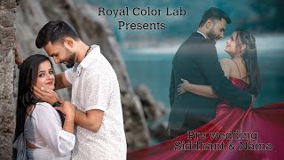 Prewedding shoot in Rishikesh  Siddhant amp Naina  Royal Color Lab  Prewedding Rishikesh [upl. by Eleonore175]