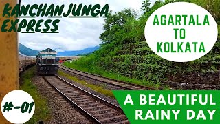 A Beautiful journey from Agartala to Kolkata  Kanchanjunga express  Northeast  Ep01 [upl. by Leoj]