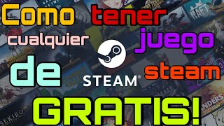 como conseguir juegos en steam gratis [upl. by Folberth]