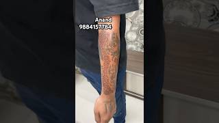 Forearm sleeve tattoo design by Mary’s tattoo studio chennai bollywood tattoostudio besttraining [upl. by Limbert]