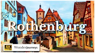 Most beautiful town of Germany Rothenburg [upl. by Aniger75]