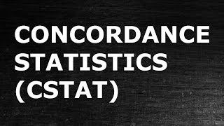 LOGISTIC REGRESSION Concordance using SAS [upl. by Hanad566]