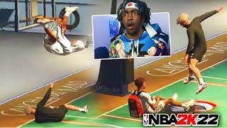 CRAZIEST DUNK CONTEST EVERNBA2K22 ULTIMATE POSTERIZOR DUNK CONTEST BEST SLASHER BUILDS ON NBA 2K22 [upl. by Mooney]