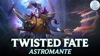 TWISTED FATE STARGAZER  WILD RIFT EXCLUSIVE SKIN [upl. by Yessej]