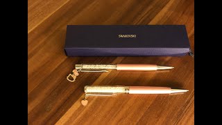 How to change pen refill for Swarovski pen old and new version I justGrace [upl. by Beverlee302]