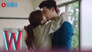 W  EP 7  Lee Jong Suk amp Han Hyo Joos Jailhouse Kiss  Korean Drama [upl. by Renata]