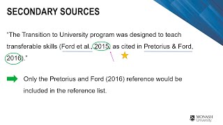 Referencing secondary sources in both the APA 7th and the APA 6th style [upl. by Leiru]