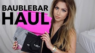 Baublebar jewelry HAUL amp review [upl. by Aihsekan]