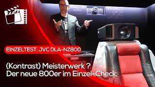 8K Meisterwerk JVC DLANZ800 LaserProjektor im ausführlichen HeimkinoReview von Takeoff Media [upl. by Anairol604]