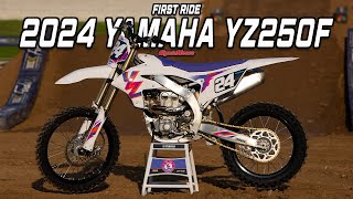 We Ride The NEW 2024 Yamaha YZ250F  Cycle News [upl. by Lletnom569]