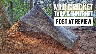 Mountain Laurel Designs Cricket Tarp amp Innernet Post Appalachian Trail Thru Hike 2021 [upl. by Repip]