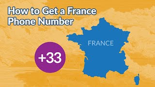 How to Get a France Phone Number [upl. by Enaek]