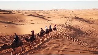 In the dunes of Merzouga  Moroccan sahara 2019 [upl. by Ellivnarg]