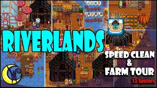 quotLucky Duckyquot RIVERLAND Farm Speed Build and Tour  Stardew Valley Farm Tour 15 [upl. by Hoover]