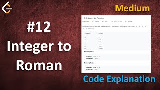 Roman To Integer  Leetcode 13 [upl. by Iderf]