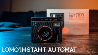 The BEST Instant Film Camera Unboxing the Lomography LomoInstant Automat Glass  Magellan [upl. by Ailisab]