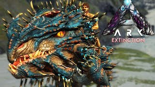 Ark Extinction  FRESH START Max Level Velonasaur Taming 1  Ark Extinction Gameplay [upl. by Petie315]