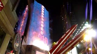 2010 New Year countdown in Hong Kong  Times Square [upl. by Jobye378]