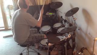 The Rolling Stones  Miss You Roland TD12 Drum Cover [upl. by Atronna]