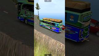 Euro truck simulator 2 Overload mini bus in dangerous road ets2 eurotrucksimulator2 [upl. by Cozmo]