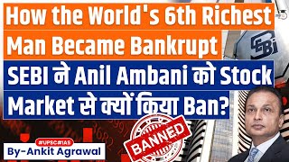 RHFL Fraud Why has SEBI fined Anil Ambani and banned him from the stock market [upl. by Toddie]