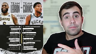 Reacting to the 2023 NBA AllStar Draft [upl. by Coopersmith]