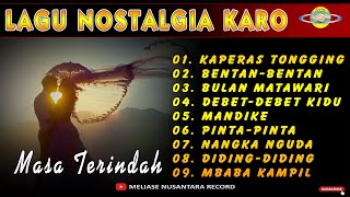 LAGU NOSTALGIA KARO [upl. by Moitoso]