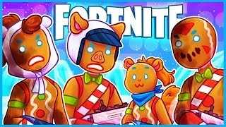 GENDER NEUTRAL GINGERBREAD PEOPLE in Fortnite Battle Royale Fortnite Funny Moments amp Fails [upl. by Hendrix]