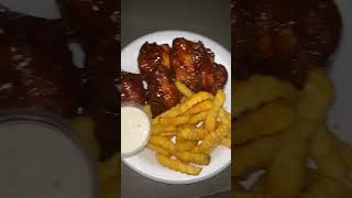 Honey BBQ wings and Boss sauce wings [upl. by Bueschel]