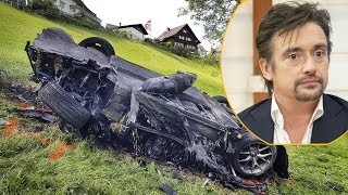 RICHARD HAMMOND TERRIBLE CRASH IN A RIMAC CONCEPT ONE AT GRAND TOUR [upl. by Wearing505]