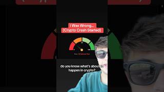 I Was Wrong… Crypto Crash Started😨 [upl. by Ihp]