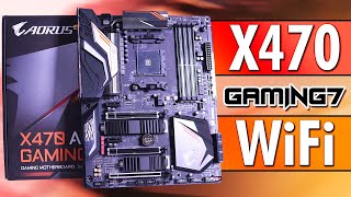 Gigabyte X470 Aorus Gaming 7 WiFi Review  The X470 Daddy [upl. by Atinnod]