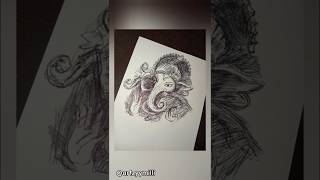 Shree Ganesh sketchtrending art shorts youtube ytshorts yt youtubeshorts ganesh viralvideo [upl. by Nylcoj]