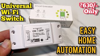 Wifi smart switch smart life 10A unboxing amp review [upl. by Leerzej]