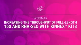 Increasing the throughput of fulllength 16S and RNASeq with Kinnex™ kits [upl. by Otanod]