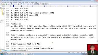 80 Advanced Java Tutorial  JDBC  Various Versions of JDBC amp its features  adv java [upl. by Colman409]