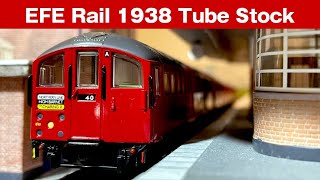 Acton Railway 069 EFE Rail London Underground 1938 Tube Stock 4 car motorised model ロンドン地下鉄OOゲージモデル [upl. by Millwater]