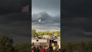 100 yrs of Rodeo Livingston MT National Anthem 🇺🇸 helicopter america usa proud rodeo montana [upl. by Mariann]